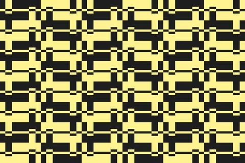 Rectangle Square Yellow Geometric Pattern Background Stockillustratie
