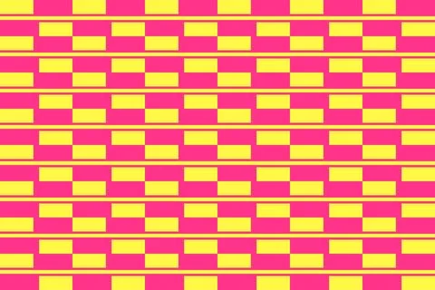 Rectangle Square Yellow Geometric Pattern Background Stock Illustration