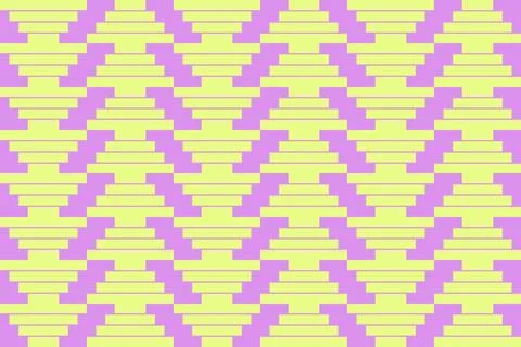 Rectangle Square Yellow Geometric Pattern Background Stock Illustration