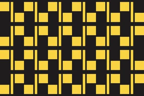 Rectangle Square Yellow Geometric Pattern Background イラスト素材