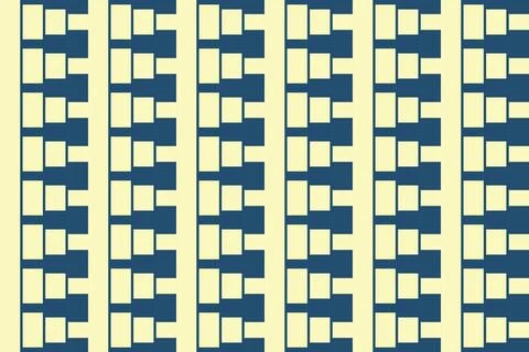 Rectangle Square Yellow Geometric Pattern Background Stock Illustration