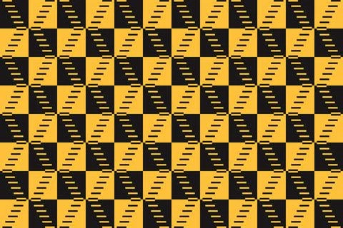 Rectangle Square Yellow Geometric Pattern Background Stock Illustration