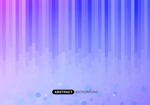 Rectangle strip vertical abstract pink and blue lines color background Stock Illustration