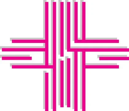 Rectangle symbol illustration Stock Illustration