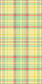 Rectangle tartan textile pattern, close up seamless plaid check. Irish vect.. Stockillustratie