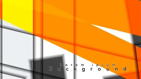 Rectangle tube elements vector 3d background Illustrazione stock