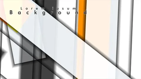 Rectangle tube elements vector 3d background イラスト素材