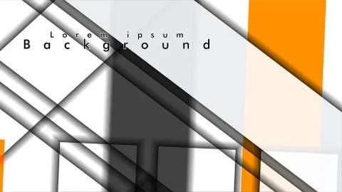 Rectangle tube elements vector 3d background Stock Illustration