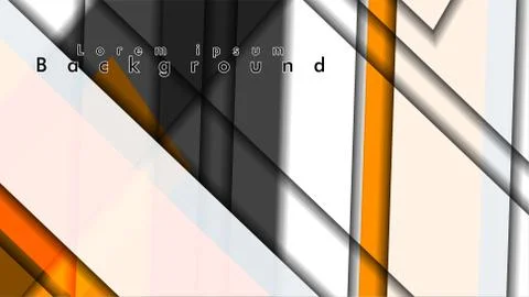 Rectangle tube elements vector 3d background Stock Illustration