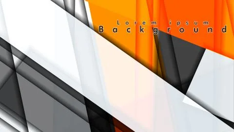 Rectangle tube elements vector 3d background Stock Illustration