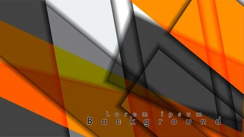 Rectangle tube elements vector 3d background Stock Illustration