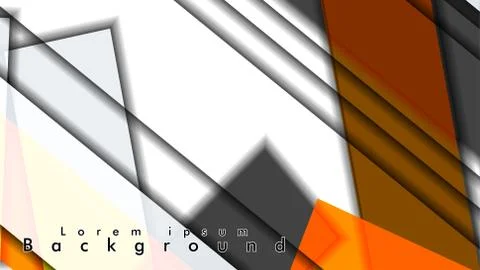 Rectangle tube elements vector 3d background Stock Illustration