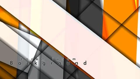 Rectangle tube elements vector 3d background Stock Illustration