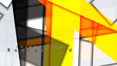 Rectangle tube elements vector 3d background イラスト素材