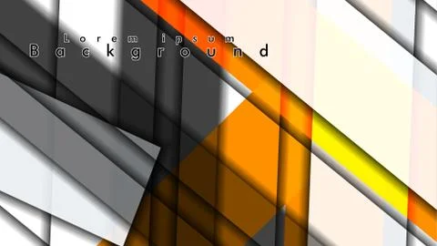 Rectangle tube elements vector 3d background イラスト素材