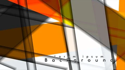 Rectangle tube elements vector 3d background Stock Illustration