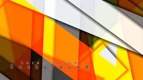 Rectangle tube elements vector 3d background Stock Illustration