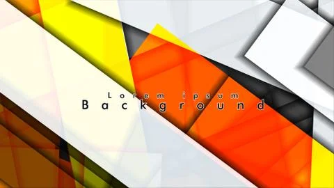 Rectangle tube elements vector 3d background イラスト素材