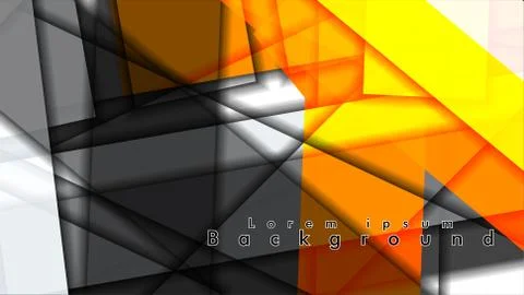 Rectangle tube elements vector 3d background Stock Illustration