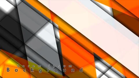 Rectangle tube elements vector 3d background Stock Illustration