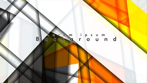 Rectangle tube elements vector 3d background Stock Illustration