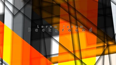 Rectangle tube elements vector 3d background Stock Illustration