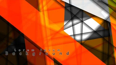 Rectangle tube elements vector 3d background イラスト素材