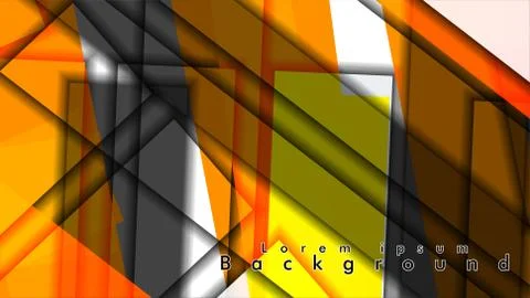Rectangle tube elements vector 3d background Stock Illustration