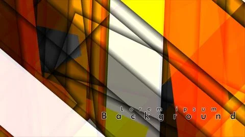 Rectangle tube elements vector 3d background イラスト素材