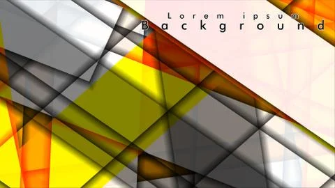 Rectangle tube elements vector 3d background Stock Illustration