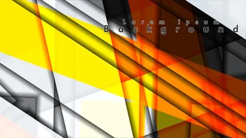 Rectangle tube elements vector 3d background イラスト素材