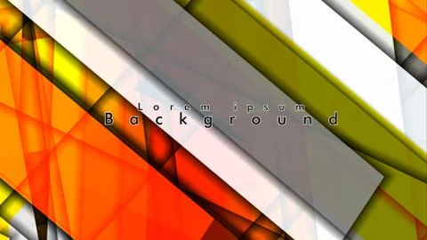 Rectangle tube elements vector 3d background Stock Illustration