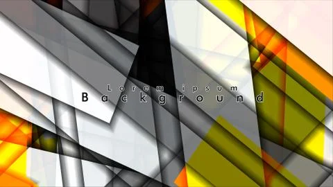 Rectangle tube elements vector 3d background Stock Illustration