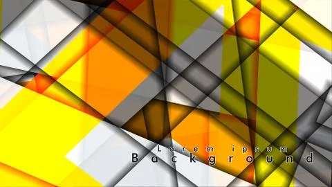 Rectangle tube elements vector 3d background Stock Illustration