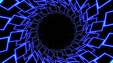 Rectangle Tunnel 03 Stock-Footage 47295970