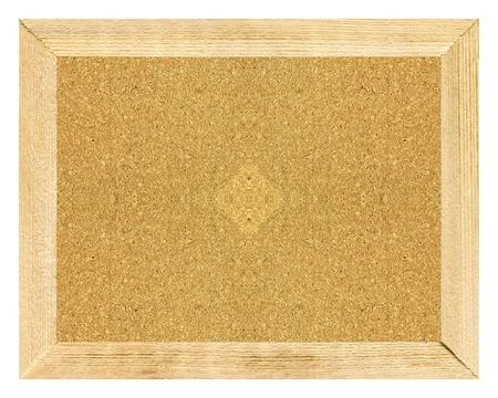 Rectangle wooden frame cut from pine wood, isolated on white background Stock Photos