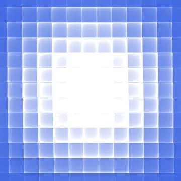 Rectangled blue centered texture background Stock-Illustration