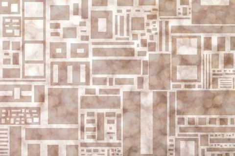 Rectangles abstract background bokeh Photos