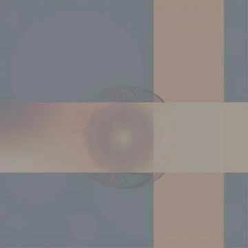 Rectangles and an openwork circle on a greenish background. 스톡 일러스트