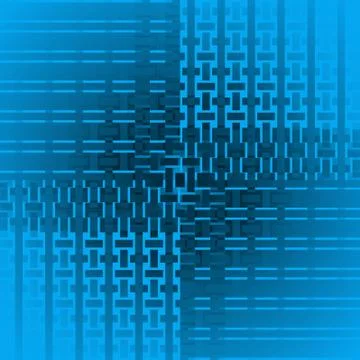 Rectangles and stripes pattern blue gray blurred Stock Illustration