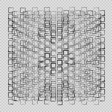Rectangles Background. Collection of geometric rectangle empty borders. Vector イラスト素材