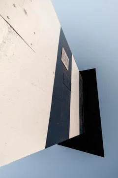 Rectangles distorted by 10mm lens Stock Photos