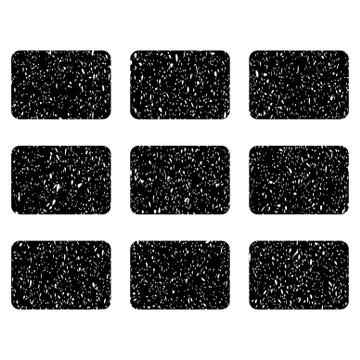 Rectangles Grid Grainy Texture Icon Stock Illustration