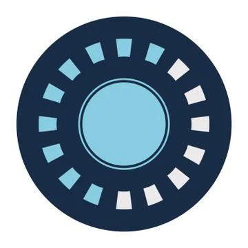 Rectangles loading circle block style icon vector design Stock Illustration