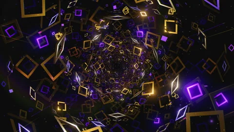 Rectangles loop color 02 動画素材 263869052