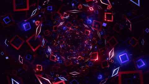 Rectangles loop color 03 動画素材 263869049