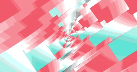 Rectangles with multicolored horizontal stripes 스톡 동영상 141984526