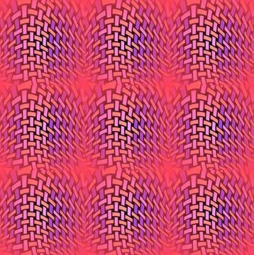 Rectangles pattern red violet orange purple blurred Stock Illustration