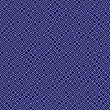 Rectanglular diagonal tile geometric lines pattern. Lines abstract vector Stockillustratie