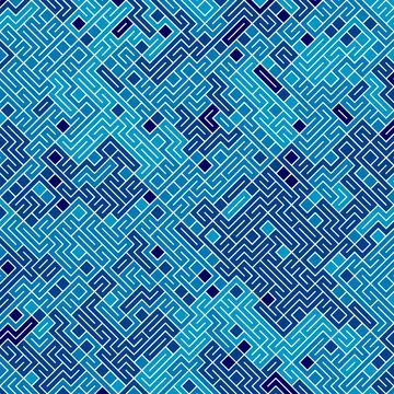 Rectanglular diagonal tile geometric lines pattern. Lines abstract vector Stock Illustration